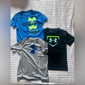 3 Boys Under Armour T-Shirts